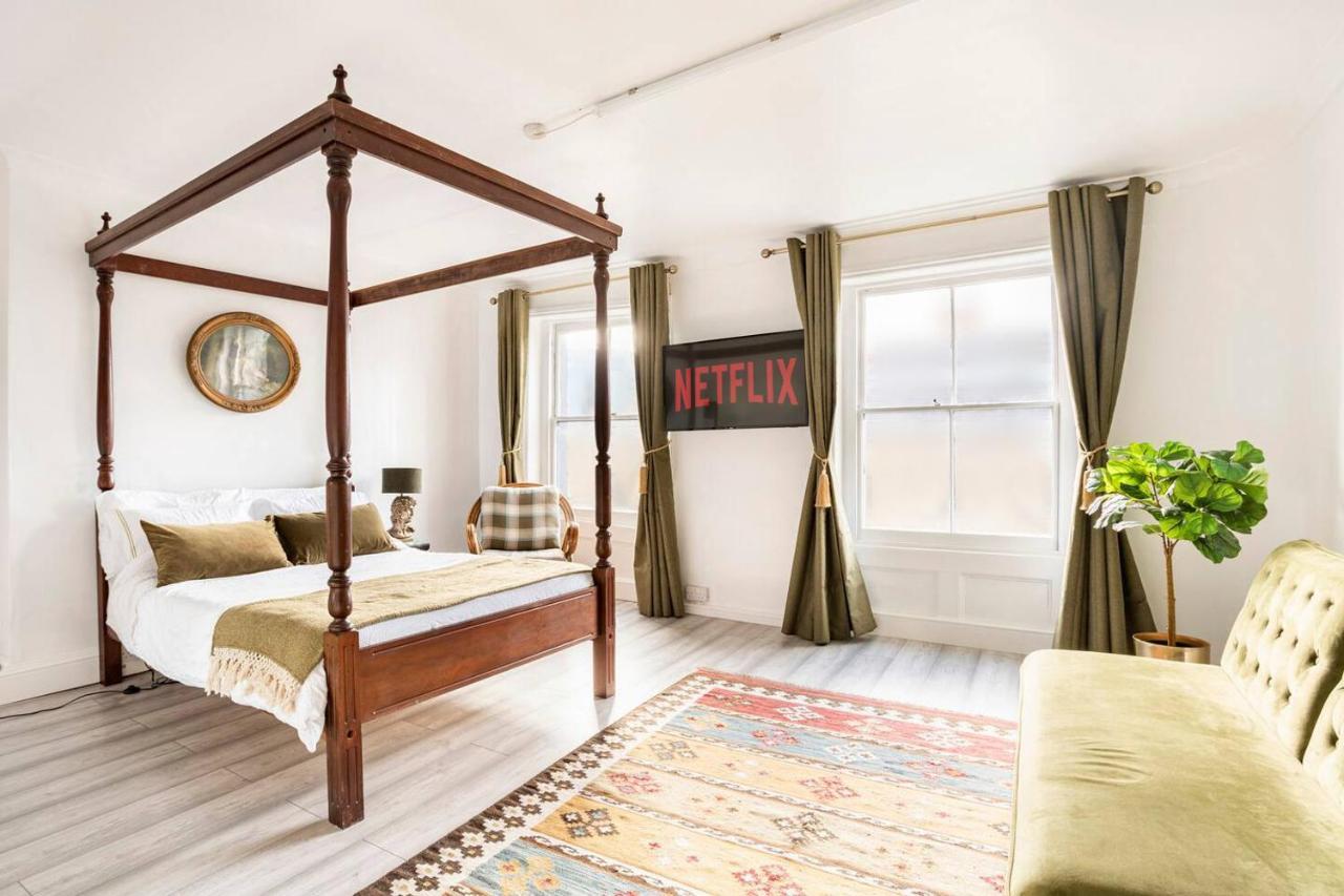 Victorian Style Apartment W/ Four-Poster Bed In Camden Town Лондон Экстерьер фото